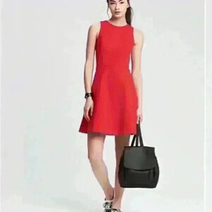 Banana Republic fit and flare dress